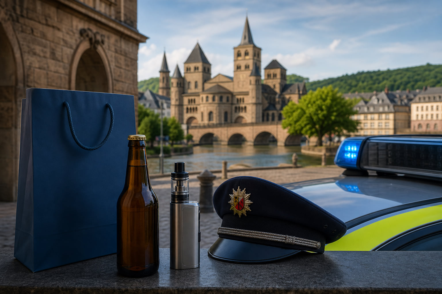 Jugendschutz in Trier: Polizei und Stadt testen Alkohol- und Vape-Verkauf in zehn Geschäften