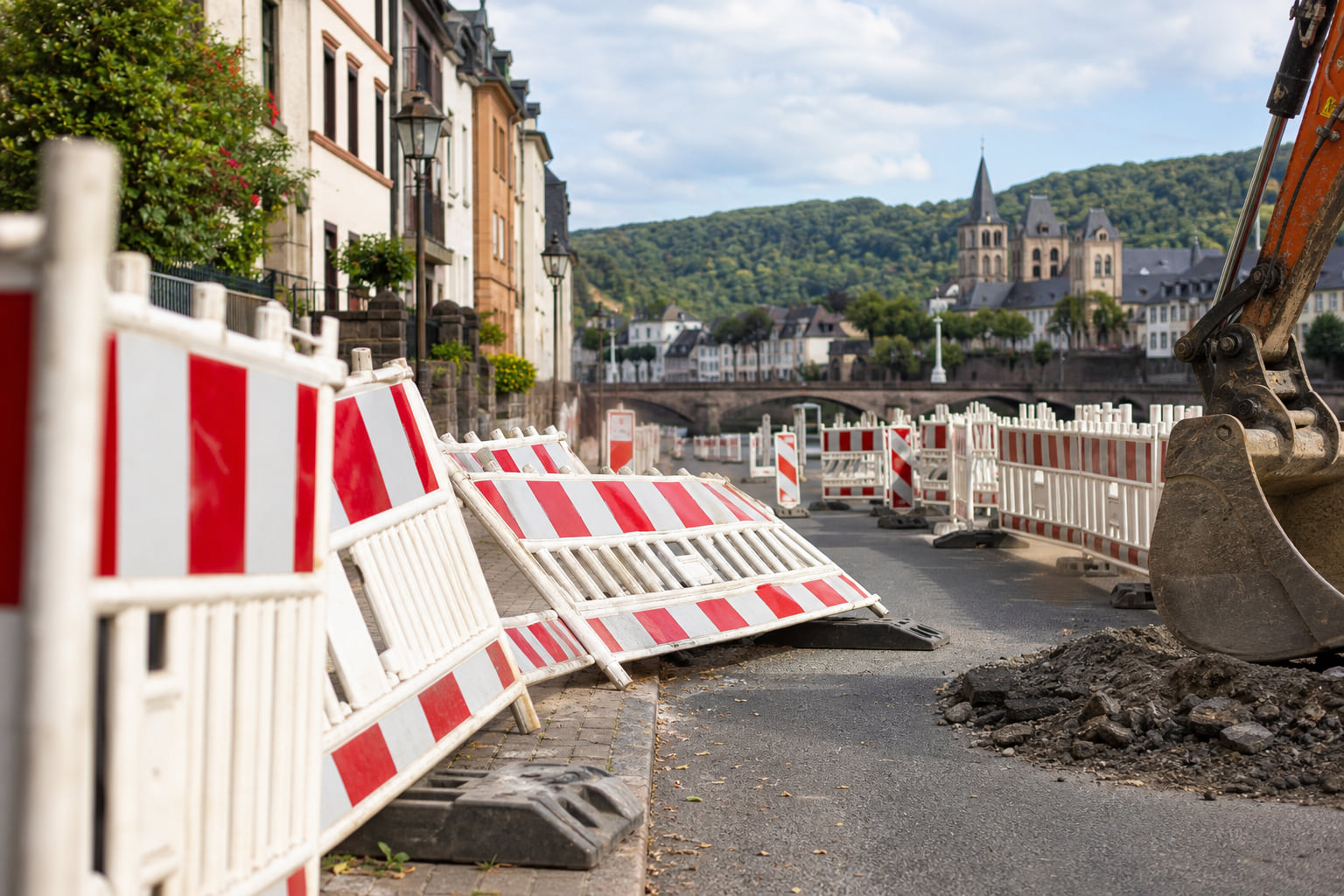 Bonner Straße in Trier-Pallien: Vollsperrung sorgt für monatelange Umleitungen