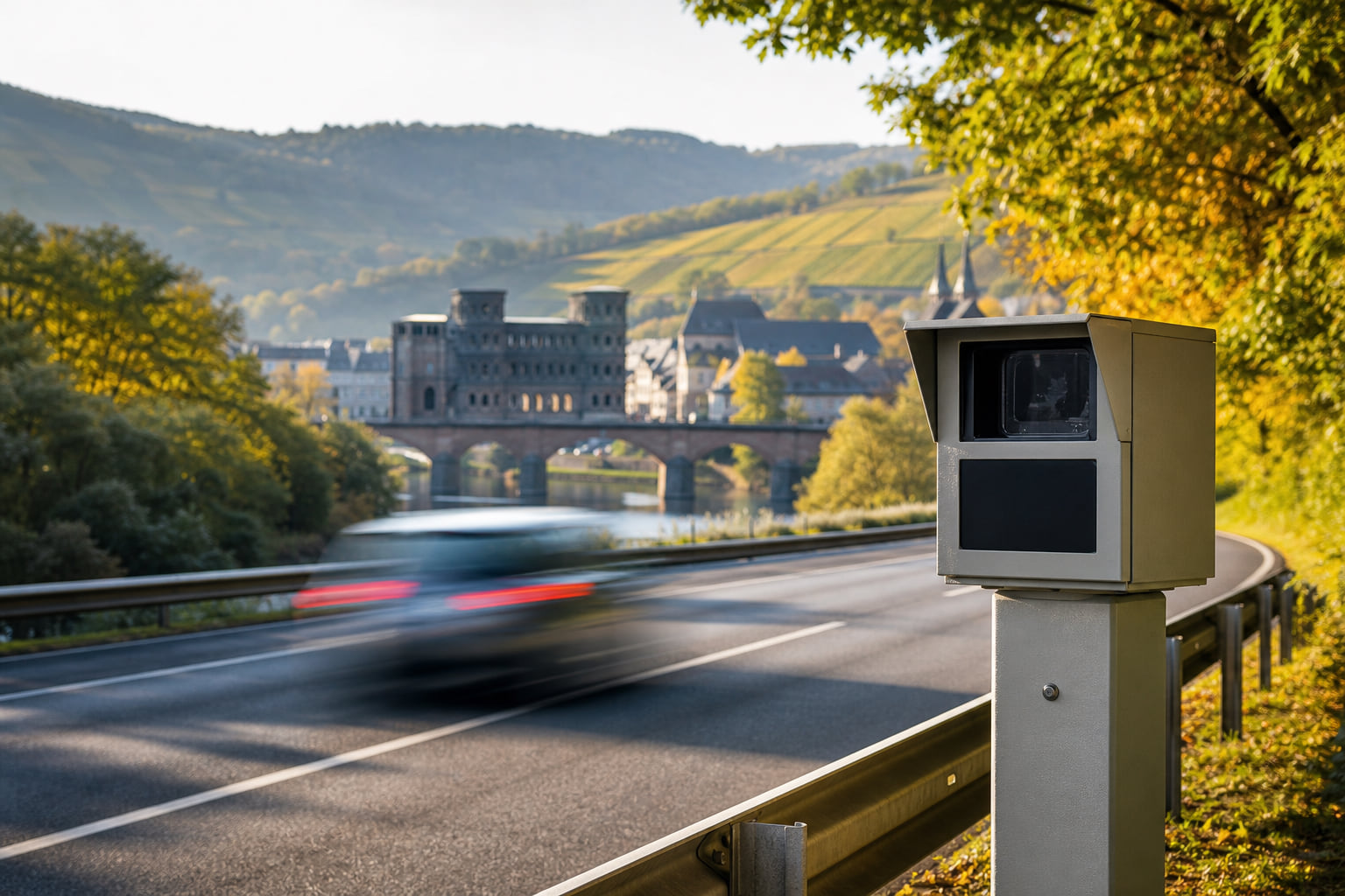 Blitzer-Kontrollen in der Region Trier: Diese Standorte sind heute im Visier