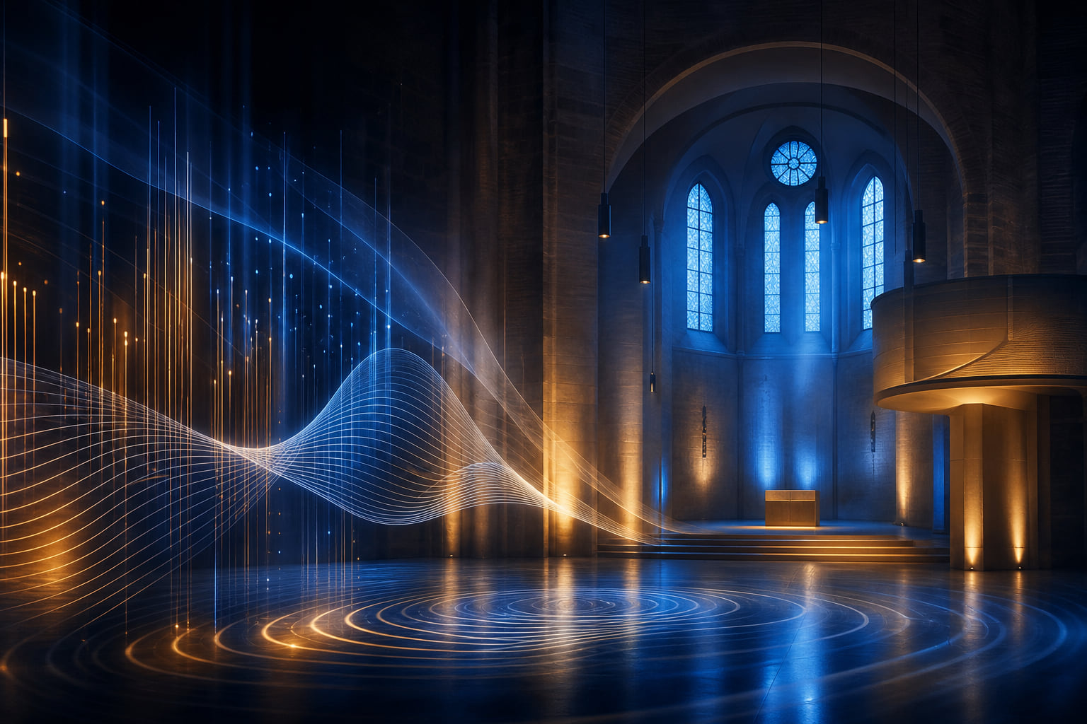 GENESIS in der Pauluskirche: Licht, Klang und Raum werden eins