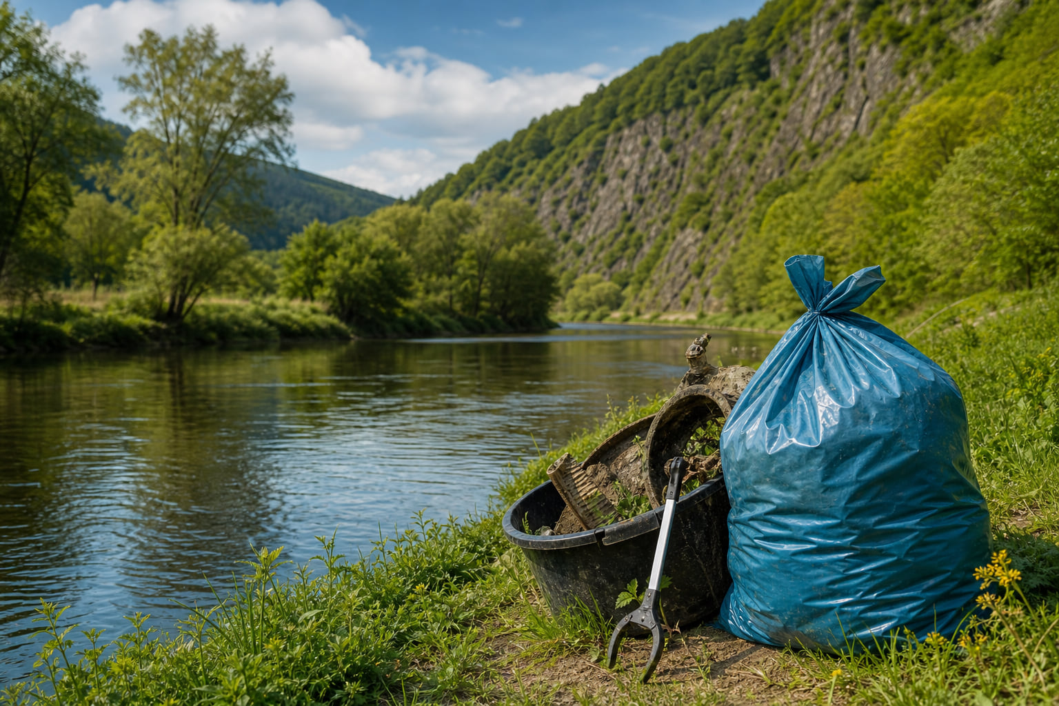 Ufer-Aktion an der Ruwer: Bachpaten packen wieder an