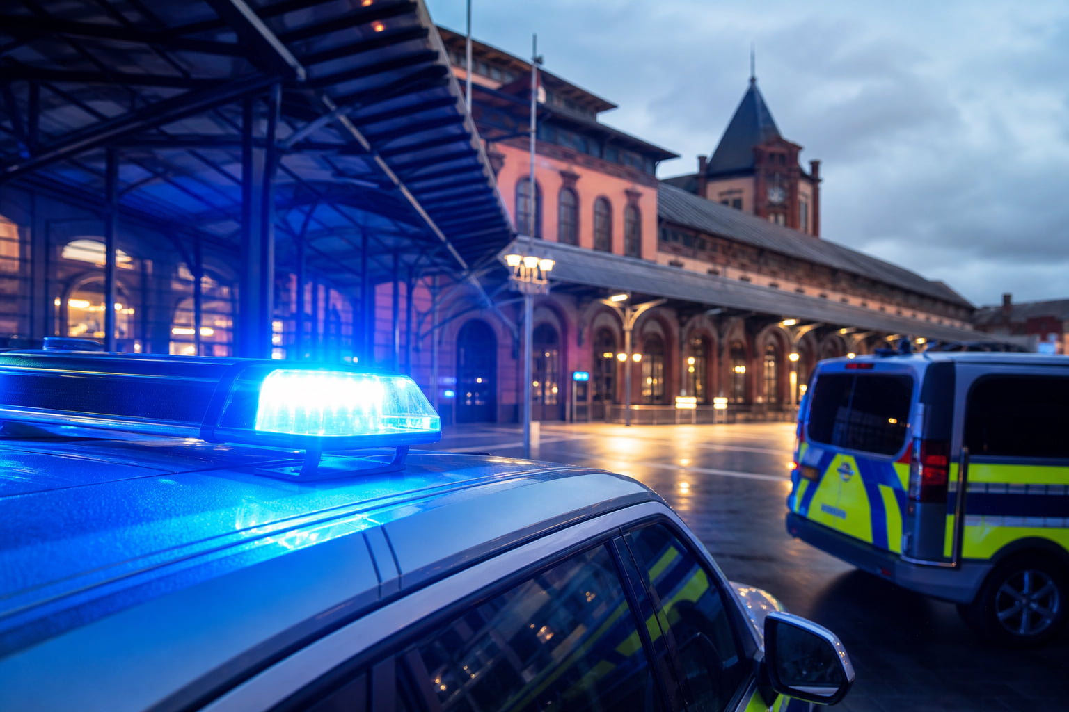 Großeinsatz am Trierer Hauptbahnhof: Polizei nimmt 18-Jährigen in Gewahrsam