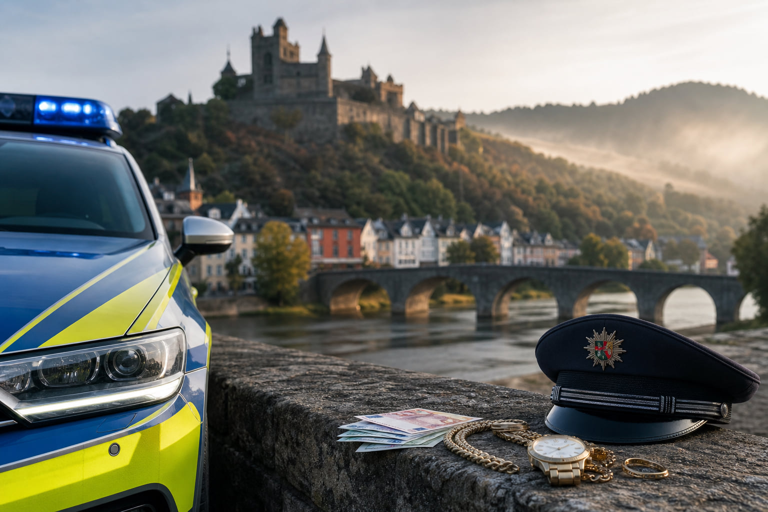 Falsche Polizeibeamte erbeuten Bargeld und Schmuck in Gerolstein