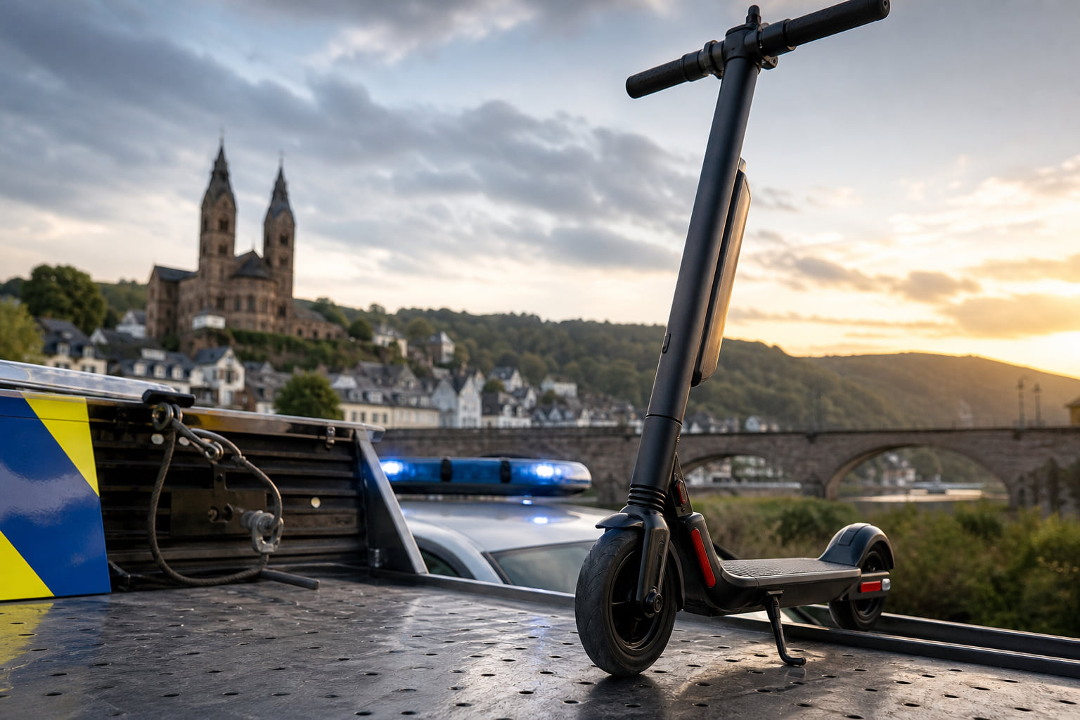 Mehrere E-Scooter-Vorfälle in Prüm: Polizei zieht Fahrzeuge aus dem Verkehr