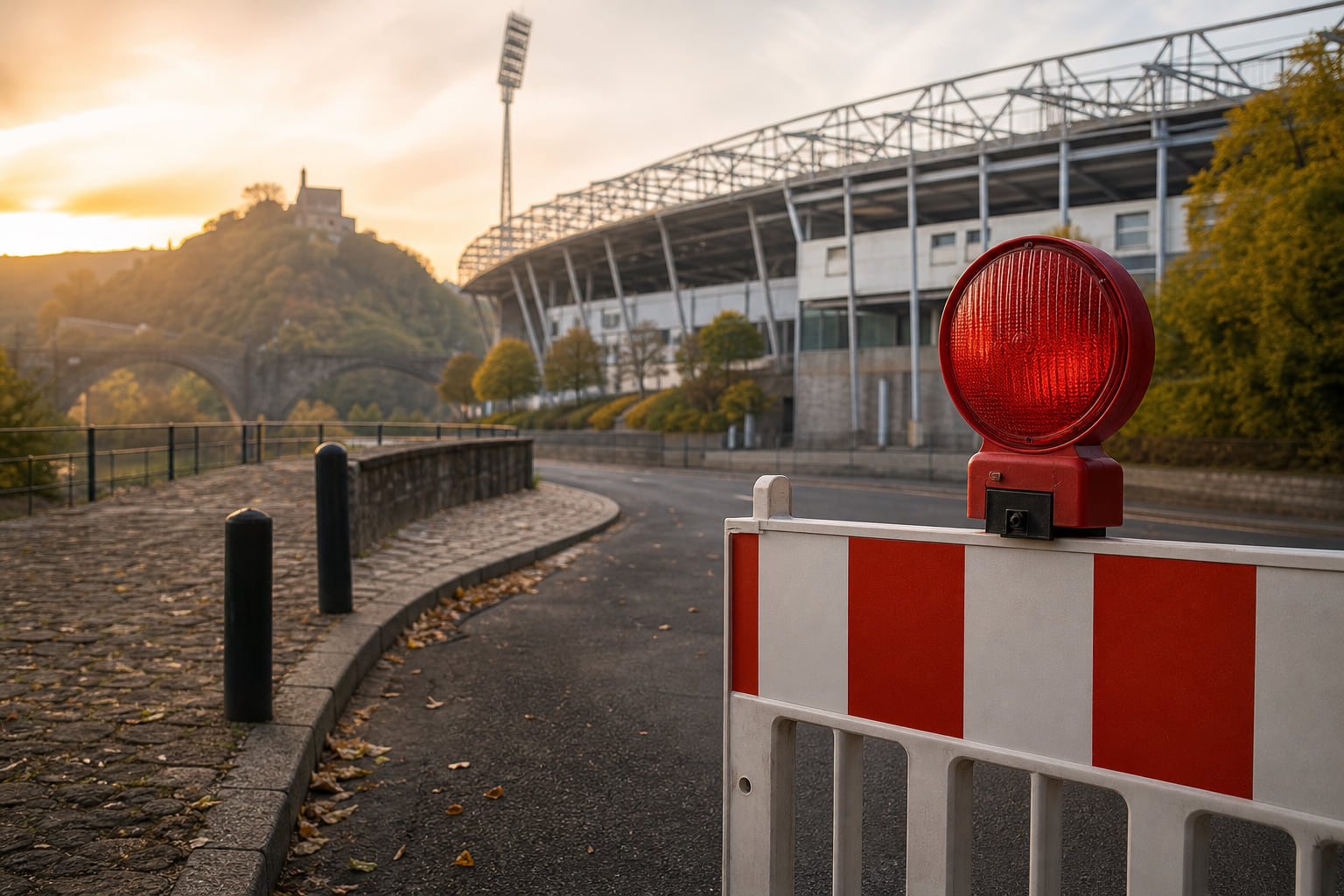 Heimspiel der Eintracht sorgt am Samstag für Sperrungen rund ums Moselstadion