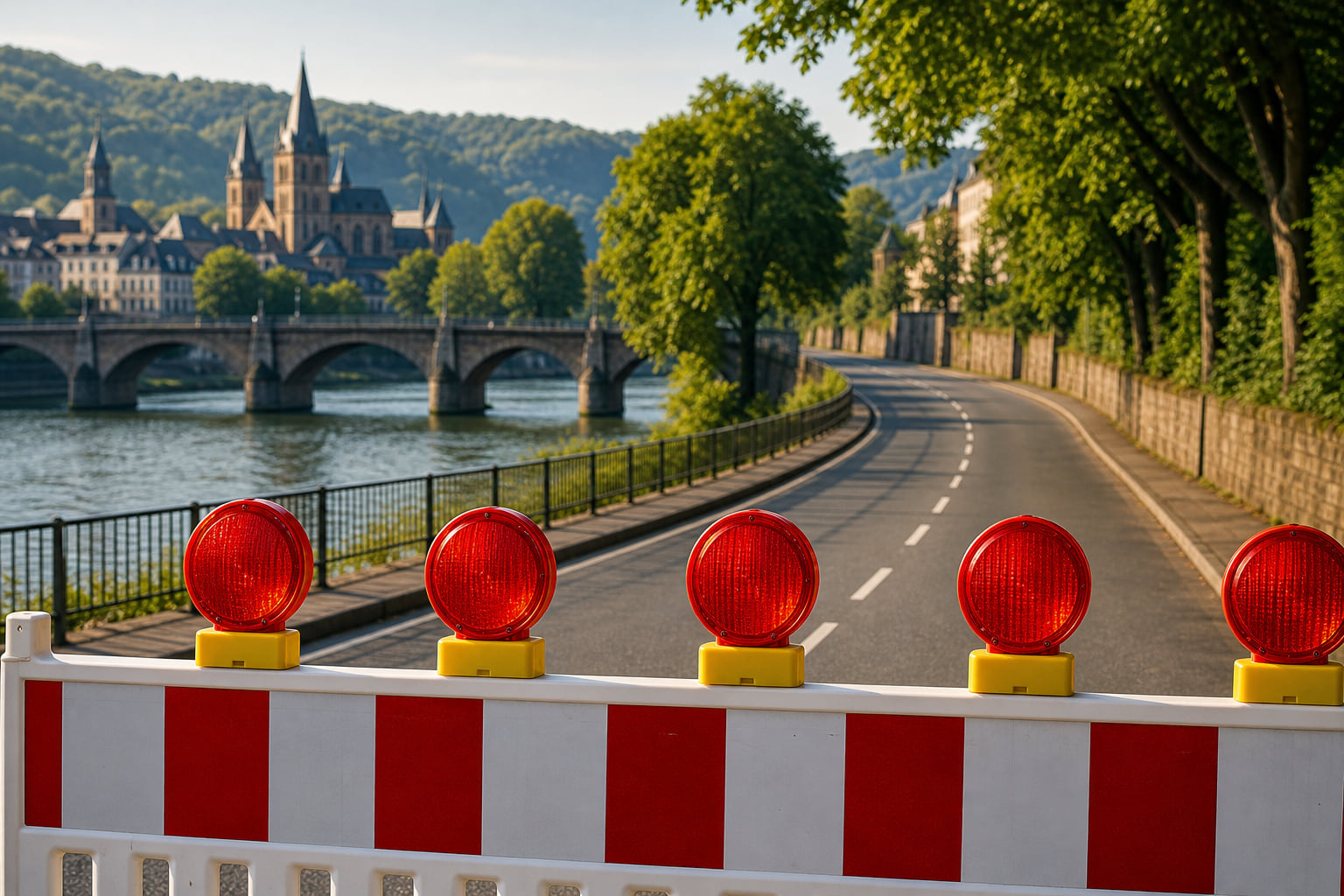 Moseluferstraße in Trier am Samstag gesperrt: Umleitung und zusätzliche Sperrungen beim Eintracht-Spiel