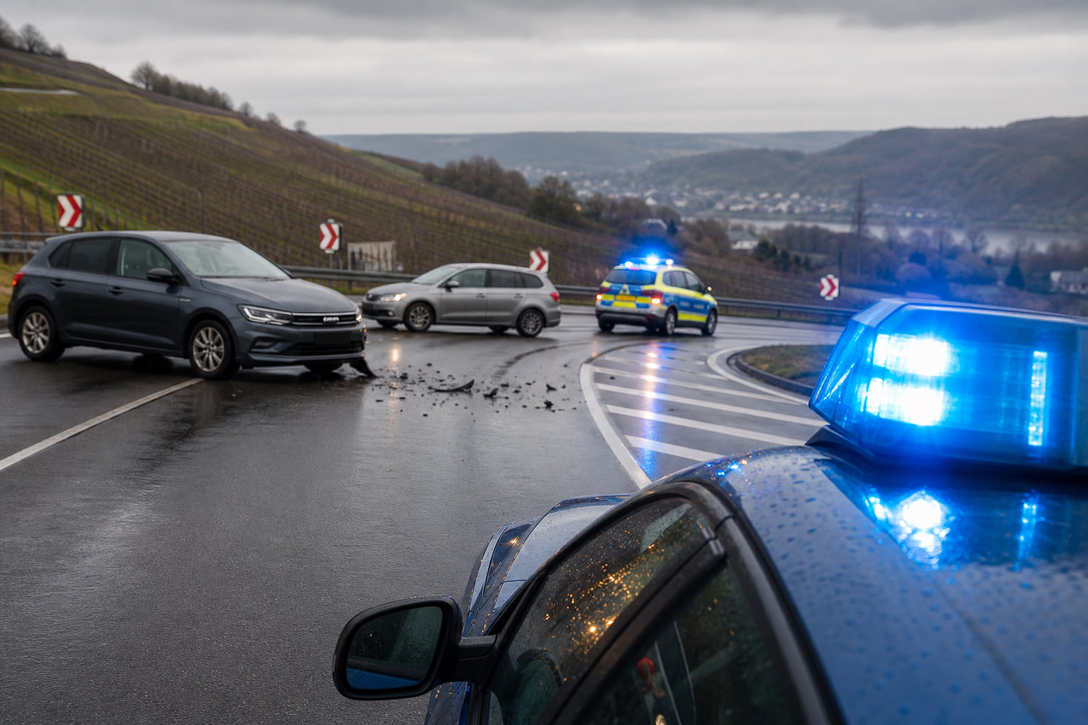 Vorfahrt missachtet: Unfall an der A60-Auffahrt bei Wittlich
